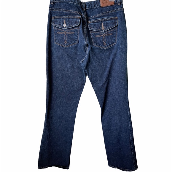 L RALPH LAUREN | Straight Leg Dark Wash Jeans - Picture 5 of 8